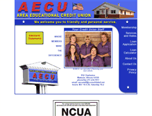 Tablet Screenshot of aecu.coop